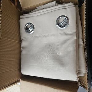 4 Panels Linen Outdoir Curtains For Pation 54x84